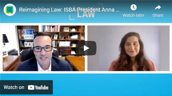 Reimagining Law: ISBA President Anna Krolikowska Discusses Priorities, Parenthood, and More