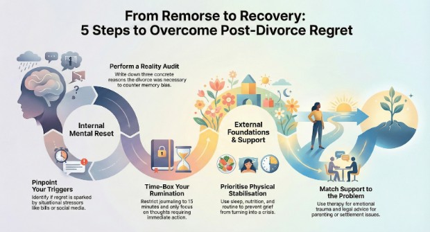 Five Steps That Help Most People Move Past Post-Divorce Remorse