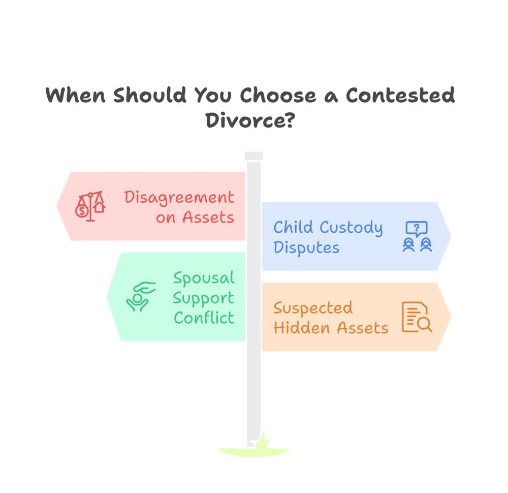 When Should You Choose a Contested Divorce?