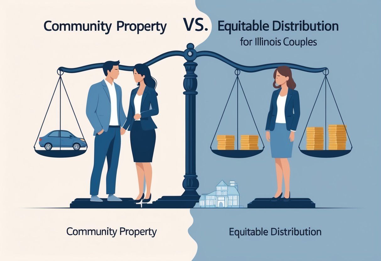 Community Property vs. Equitable Distribution: What Illinois Couples Need to Know
