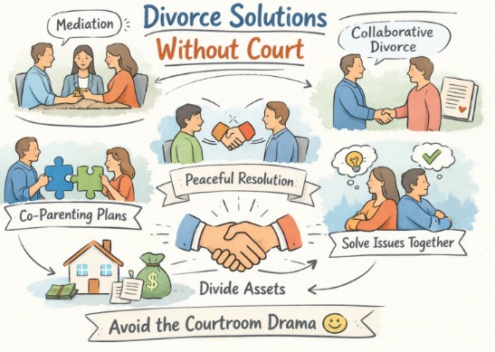 5 Ways Illinois Couples Can Resolve Divorce Without Litigation