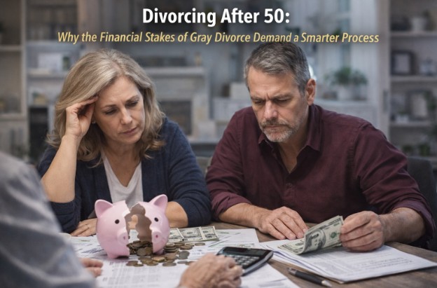 Divorcing After 50: Why the Financial Stakes of Gray Divorce Demand a Smarter Process